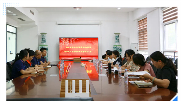 校企同行 | 山東商職學(xué)院冷鏈學(xué)院領(lǐng)導(dǎo)蒞臨深藍(lán)機(jī)器調(diào)研交流，共謀合作新篇章